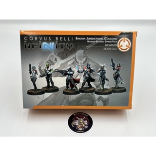 🔥มีของพร้อมส่ง🔥Infinity Corvus Belli Bakunin Jurisdictional Command (Nomads Sectorial Starter Pack) 280583-0622