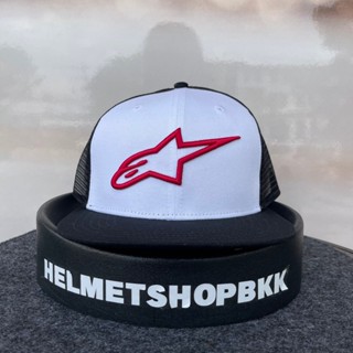 หมวกแก๊ป ALPINESTARS CORP TRUCKER WHITE/BLACK