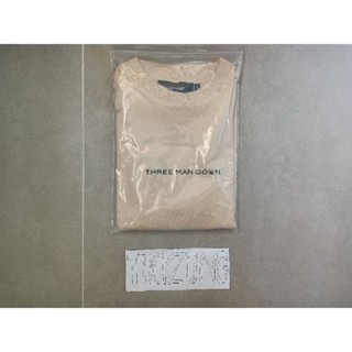 เสื้อ Three Man Down รุ่น Origin Beige Size M มือ1 แท้100% มีของแถมให้ (มีเก็บปลายทางครับ)