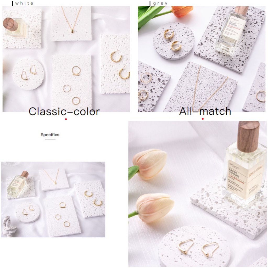 พร็อพแท่นวางหินแกรนิต Granite Display Prop พร็อพถ่ายรูปสินค้าเครื่องสำอาง เครื่องประดับ
