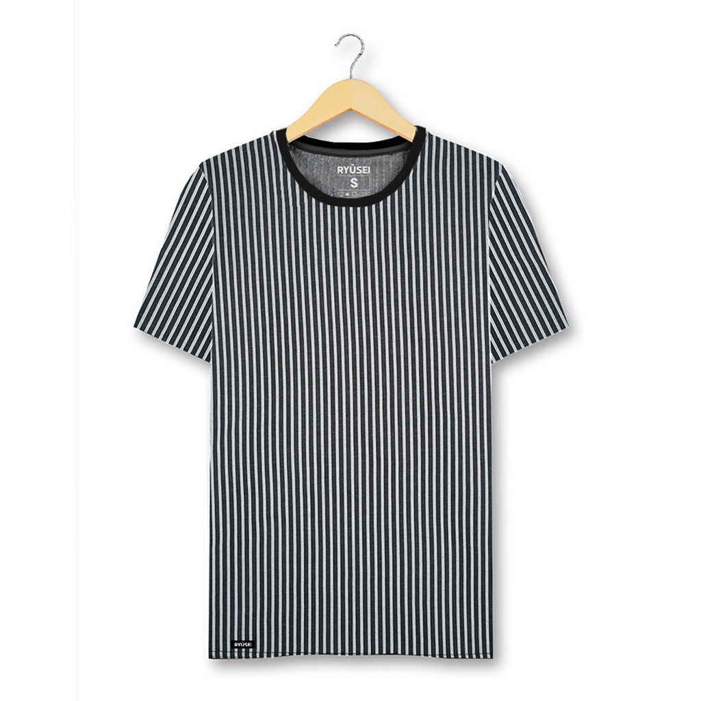 Ryusei เสื้อยืด Fumihiro Stripe