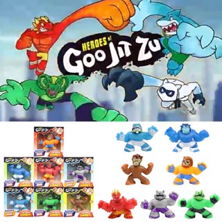 ของเล่นเด็ก ตุ๊กตา Heroes Of Goo Jit Zu ยืดหยุ่น