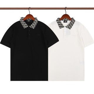 6228 fff เสื้อยืดโปโล แขนสั้น แฟชั่นสําหรับผู้ชาย และผู้หญิง