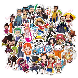 X863 🇹🇭 สติ๊กเกอร์ One Piece วันพีซ Sticker ลูฟี่ หมวกฟาง โซโล นามิ ซันจิ เลือกแบบได้ สติ้กเกอร์ PVC สติกเกอร์ กันน้ำ