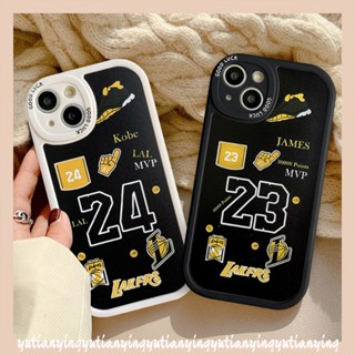 เคสโทรศัพท์มือถือ TPU แบบนิ่ม ลาย Lakers Kobe James สําหรับ Redmi Note 11 11s 10Pro 8 9 9Pro 9s 11Pro Plus 10 10s 8Pro Redmi 9 10A 10 9T 9A 10C 9C POCO M3 X3 Mi 12 11 Lite 11T NFC N.B.A เคส