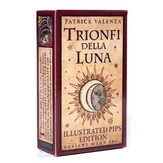 Trionfi della Luna การ์ดแสดงผลลัทธิเตะ การ์ดเกม