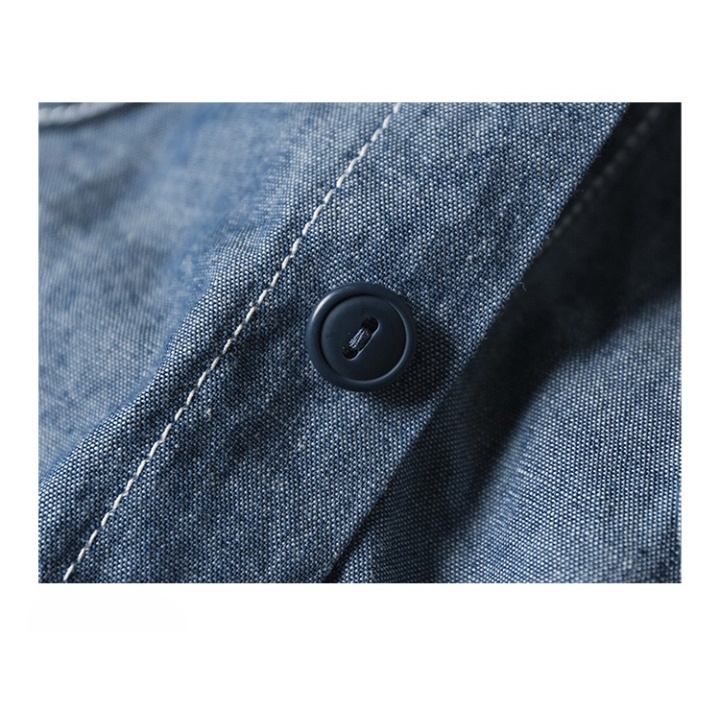 USN Selvedge Chambray Work Shirt #4