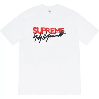 Supreme YOHJI YAMAMOTO logo Tee Yamamoto Yaoshi character print cotton short-sleeved T-shirt