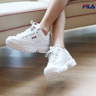 [ลิขสิทธิ์แท้] FILA Korea Disruptor 2 Premium รองเท้า ฟิล่า แท้ รุ่นสุดฮิต ได้ทั้งชายหญิง