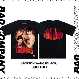 T-shirt Badcompany เสื้อทัวร์สกรีนลาย "Jangson" เสื้อยืดคอกลมผ้าคอตตอน ใหม่