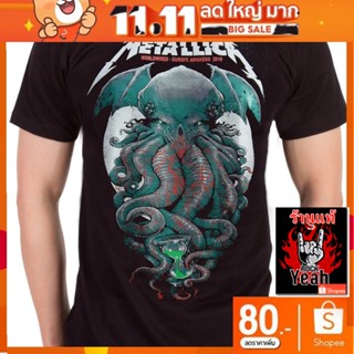 เสื้อวง METALLICA เสื้อใส่สบาย Rock เมทัลลิกา RCM1853