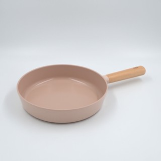 Omocha - (Peach) FIKA กระทะแบน 24 cm สีพีช - (FRY PAN 24 cm)