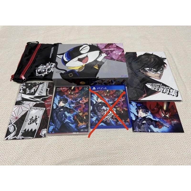 Persona 5 Strikers Otakara Box มือสอง สภาพดี แถมโปสการ์ด **ไม่มีแผ่นเกม**
