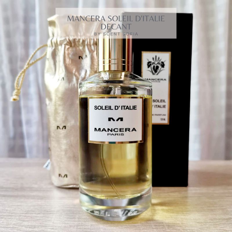 Mancera Paris Soleil D'Italie นํ้าหอมแท้แบ่งขาย