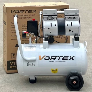 ปั้มลม30ลิตร ออยฟรี เสียงเงียบ ปั้มลมVortex แบรนด์ดัง+อุปกรณ์ใช้งาน เติมลมรถใหญ่รถเล็ก(รับประกัน1ปี)