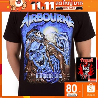 เสื้อวง Airbourne เสื้อยืด แอร์บอร์น เสื้อร็อค เสื้อทัวร์ เสื้อวินเทจ RCM1725