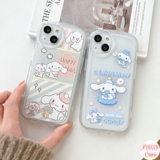 เคสโทรศัพท์มือถือ โปร่งแสง ลายสุนัขน่ารัก สําหรับ Samsung Galaxy A03 A03S A02S A23 A32 A33 A50 A50S A30S A51 A52 A52S A53 A72 A73 A13 A22 M22 M32 A20 A30 A12