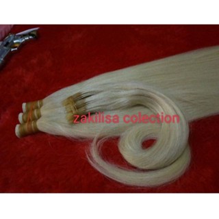 ที่ยืดผม สีบลอนด์ 60 ซม. ....20-50 เส้น