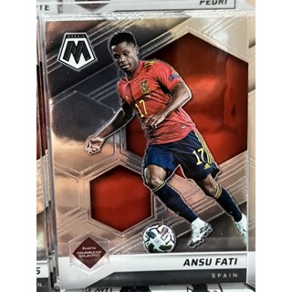 2021-22 Panini Mosaic เบสการ์ดทีมสเปน ฟีฟ่าเวิลด์คัพกาตาร์ 2022 Base Card Spain 🇪🇸