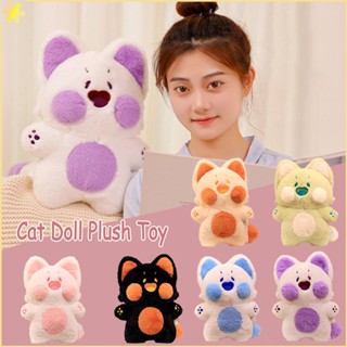 [LBE] 40เซนติเมตร Dudu แมวตุ๊กตาของเล่น Kawaii ฟ็อกซ์ยัดไส้ Plushie ผ้าฝ้ายโซฟาเบาะหมอนเด็กเด็กสาวน่ารักของขวัญ