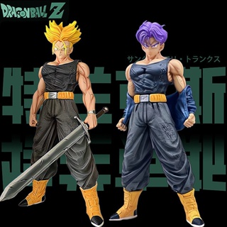 โมเดลฟิกเกอร์ อนิเมะ Dragon Ball GK Temple Trunks Super Saiyan Monkey King ขนาด 21 ซม. ของขวัญ สําหรับตกแต่งบ้าน