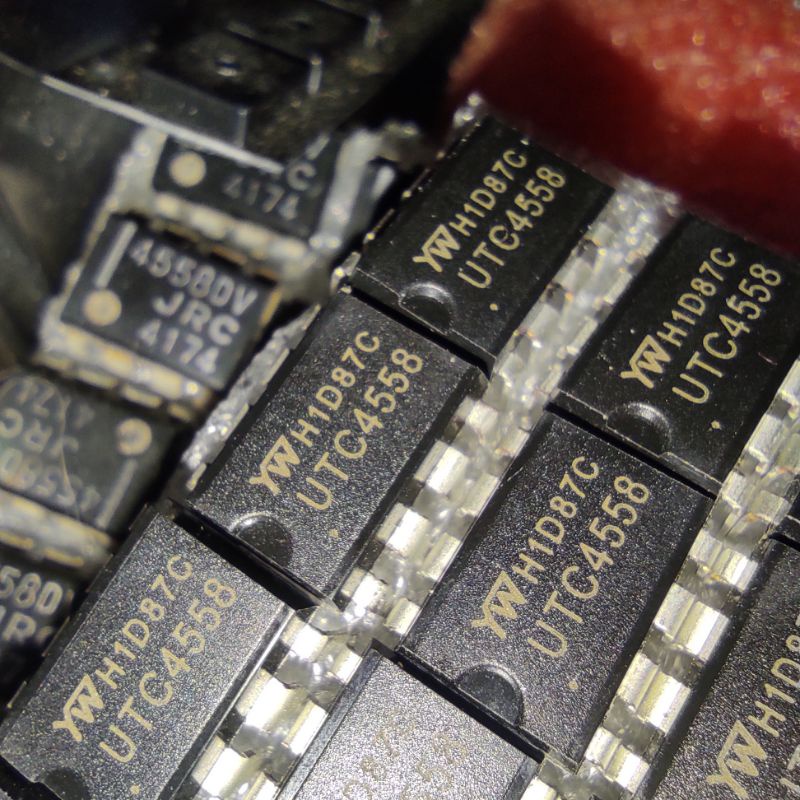 UTC4558 Original Equation JRC4558 RC4558 TA4558P JRC4558D JRC4558DD JRC4558DV IC 4558 Dual Op Op Op 