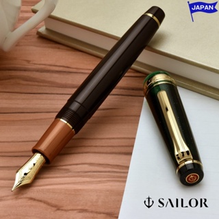 [ส่งตรงจากประเทศญี่ปุ่น] เซลเลอร์ SAILOR Fountain Pen Tea time in the world #2 christmas tea christmas pudding ปากกาหมึกซึมรุ่น Limited Edition Professional Gear Slim