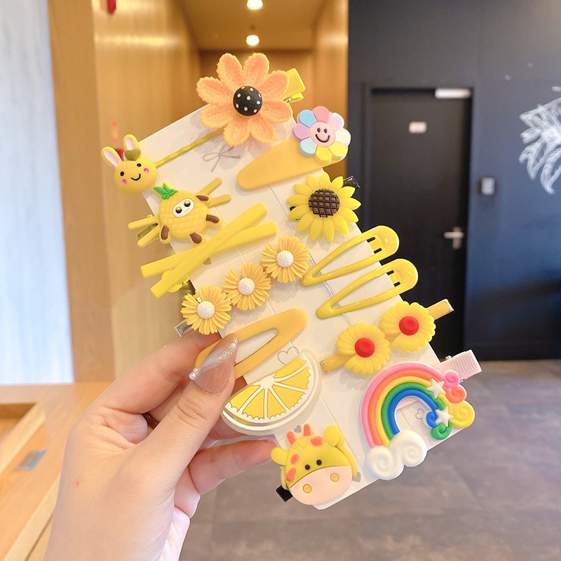 เครื่องประดับผม กิ๊บติดผม ลายเจ้าหญิงน่ารัก สําหรับเด็กผู้หญิง - รูปที่ 6