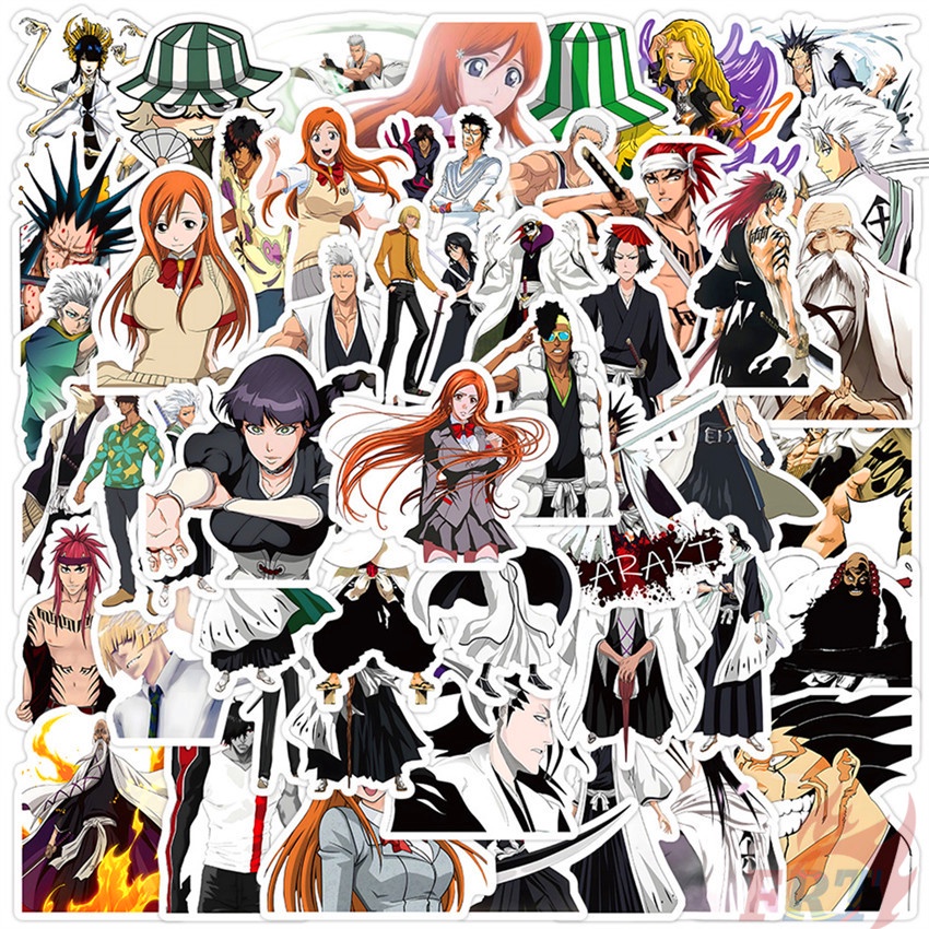 Bleach：Thousand-Year Blood War Series 01 Stickers 50Pcs/Set DIY Fashion Waterproof Doodle Decals Stickers