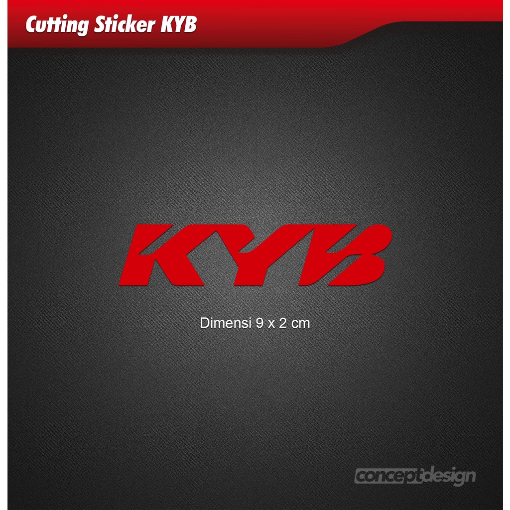 สติ๊กเกอร์ตัด KYB***