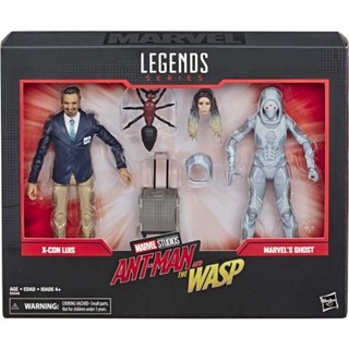 Marvel Legends Series Ant-Man &amp; The Wasp 6"-Scale X-Con Luis &amp; Marvel’s Ghost Collectible Action Figure