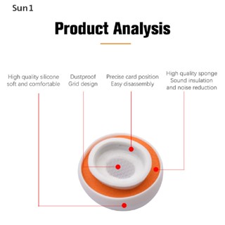 Sun1&gt; จุกหูฟังเมมโมรี่โฟม แบบเปลี่ยน สําหรับ Apple AirPods Pro S M L 1 คู่