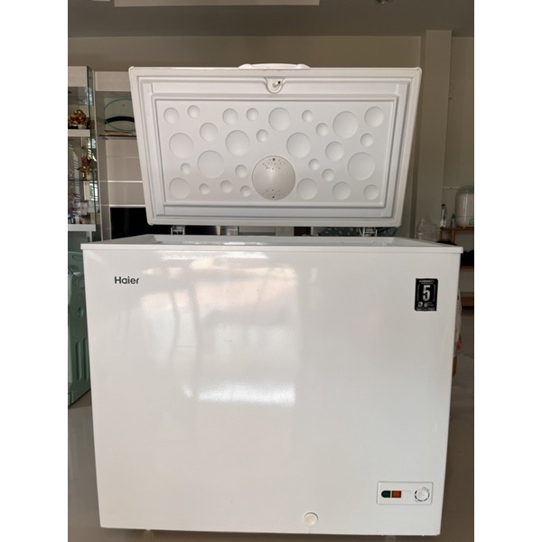 (ขายแล้ว)ตู้แช่แข็ง Haier ขนาด 7 คิว มือ 2 ตู้แช่นมแม่ ตู้แช่แข็งฝาทึบ