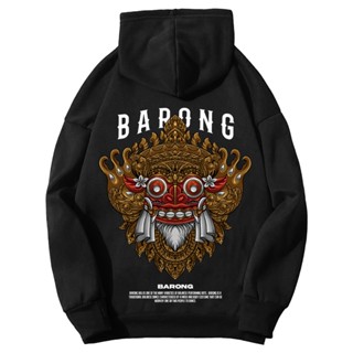 เสื้อกันหนาวมีฮู้ด ลาย FLEECE BARONG BALI INDONESIAN CULTURE Pluralism CULTURE