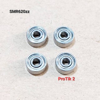 ลูกปืนล้อ รถ Mini 4wd 6mm. ลูกปืนสแตนเลส SMR620zz