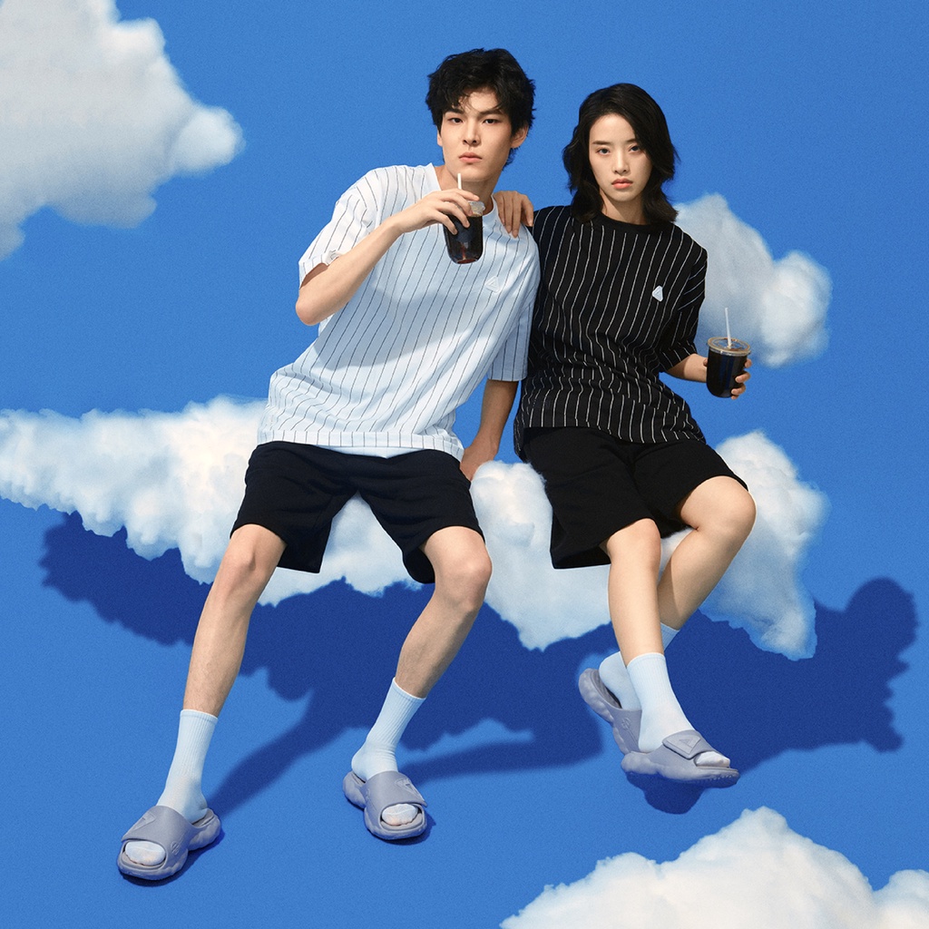 PEAK Taichi "Cloud" Slipper ET23027L รองเท้าแตะรุ่นท็อป มีสายคาด นุ่ม สบาย กระชับเท้า ลดอาการบาดเจ็บ เพื่อสุขภาพเท้า