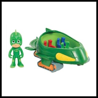 หน้ากาก Pjmasks Pj Masks Gekko สีเขียว สําหรับรถยนต์