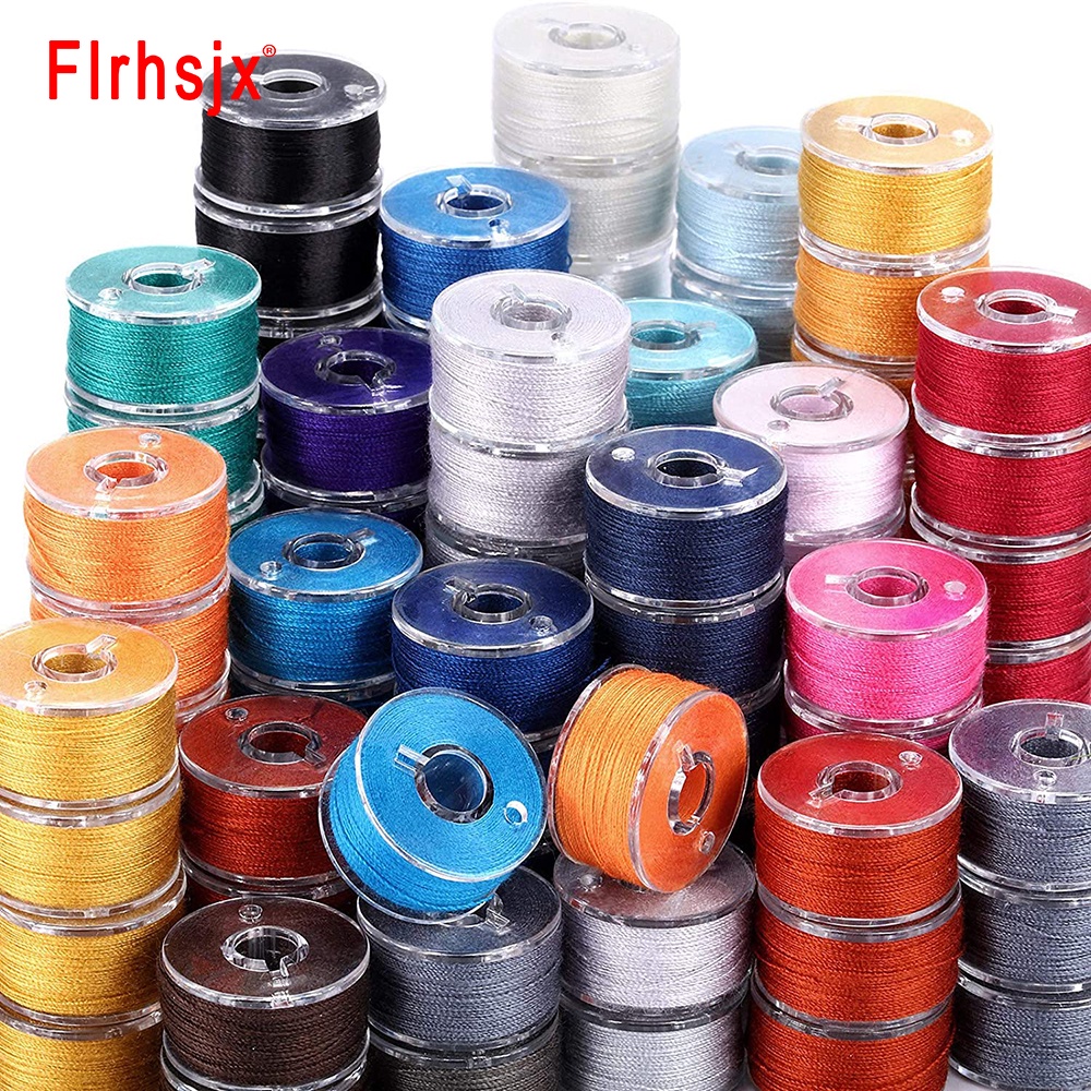 กระสวยพลาสติก หลากสี สีดํา และสีขาว สําหรับจักรเย็บผ้า จํานวน 10 ชิ้น และ 20 ชิ้น