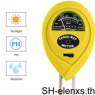 1/2/3 3 in 1 เครื่องทดสอบค่า PH ในดิน วัดความชื้น เครื่องวิเคราะห์ความชื้นในดิน