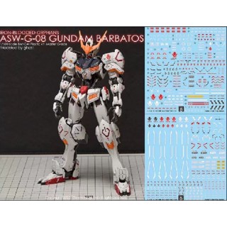 Yan สติกเกอร์สไลด์น้ํา สําหรับ GHOST Mg Barbatos 1/100 4th Form