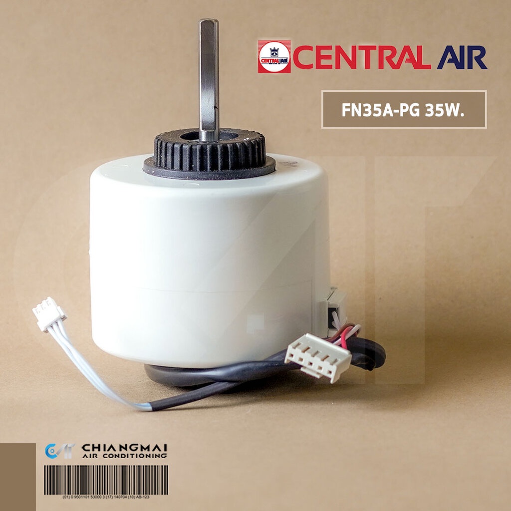 มอเตอร์แอร์ Central Air มอเตอร์แอร์เซ็นทรัลแอร์ มอเตอร์คอยล์เย็น รุ่น CFW-IFE25-1 *FN35A-PG 35W. อะไ