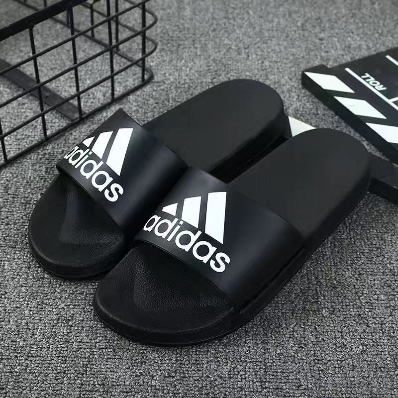 Fshoes รองเท้าแตะสวมยางนิ่ม สกรีนลายเท่ๆ🔥 โทนสี ขาว ดำ ลวดลายเท่ห์ๆ3ลาย ดูดีย์มีสไตล์⚡️รองเท้าพื้นนุ่มได้ไปไม่ผิดหวัง