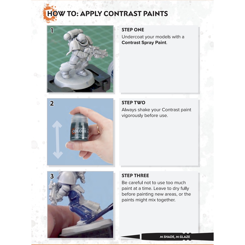 CITADEL COLOUR: CONTRAST SET 1 สีอะคริลิคสูตรน้ำ กลุ่มสี คอนทราสต์ - รูปที่ 3