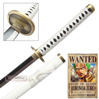 Japanese Sword ดาบซามูไร นินจา เปิดคม คาตานะ One Piece วันพีซ Roronoa Zoro โรโรโนอา โซโล Wado Ichimonji วาโดอิจิมอนจิ