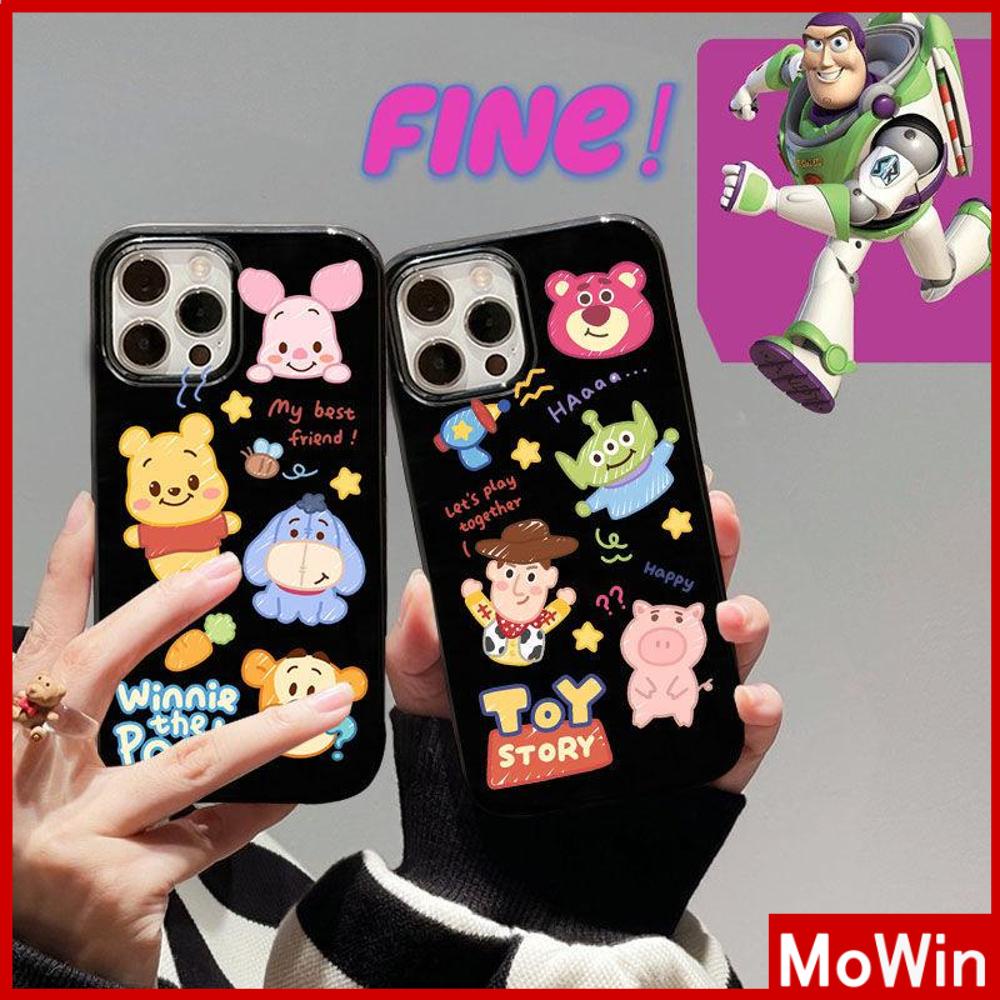 Mowin - สำหรับ iPhone 11 Case Soft Candy TPU กันกระแทกป้องกันกล้องน่ารักการ์ตูนเข้ากันได้กับ 14 13 P