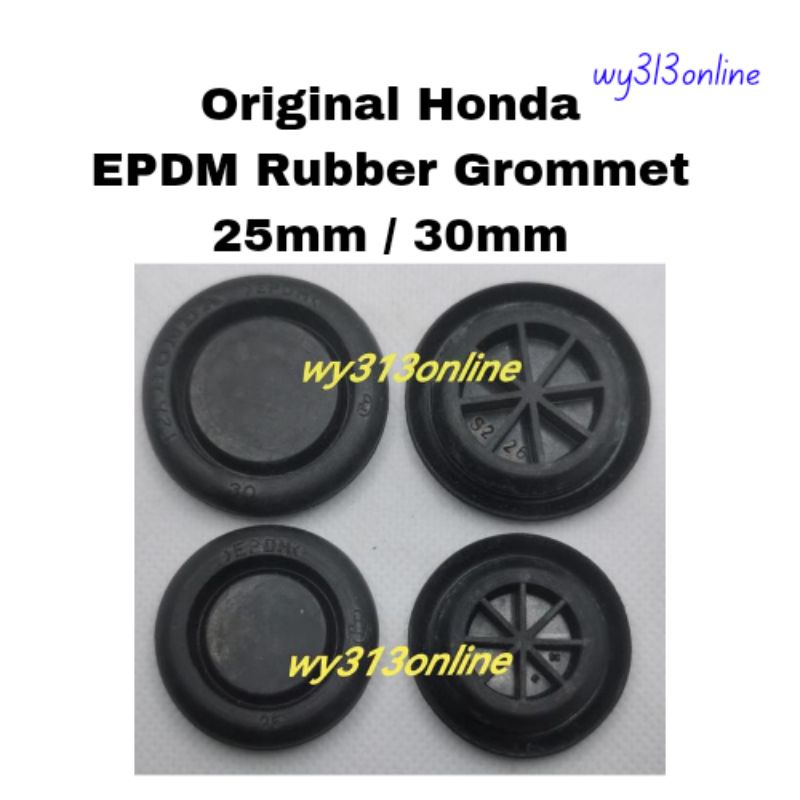 (1ชิ้น) Honda EPDM Rubber Grommet Plug Hole 25mm 30mm