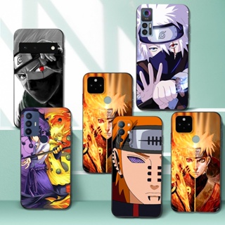 เคสโทรศัพท์มือถือ ซิลิโคนนิ่ม Tpu ลายการ์ตูนนารูโตะ สีดํา สไตล์ญี่ปุ่น สําหรับ Google Pixel 6A 7 7PRO