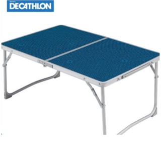 โต๊ะกาแฟพับได้สำหรับตั้งแคมป์รุ่น MH100 (สีฟ้า) DECATHLON