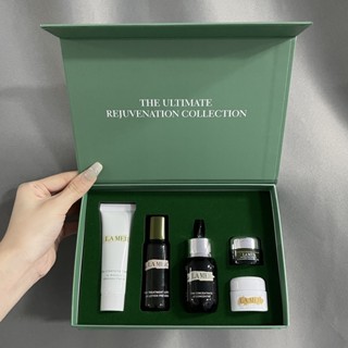 La Mer King Fried Sample Five Piece Repair and Revitalization Set Essence Face Cream Eye Cream Cleanser ครีมเอสเซ้นบํารุงผิวหน้า ทําความสะอาดผิวรอบดวงตา