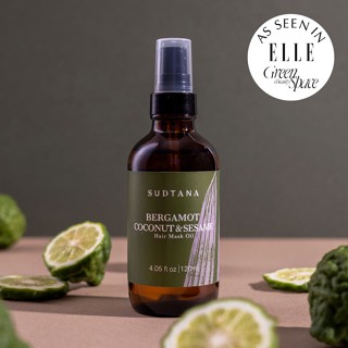 BERGAMOT, COCONUT &amp; SESAME NOURISHING HAIR MASK OIL มาสก์ผม